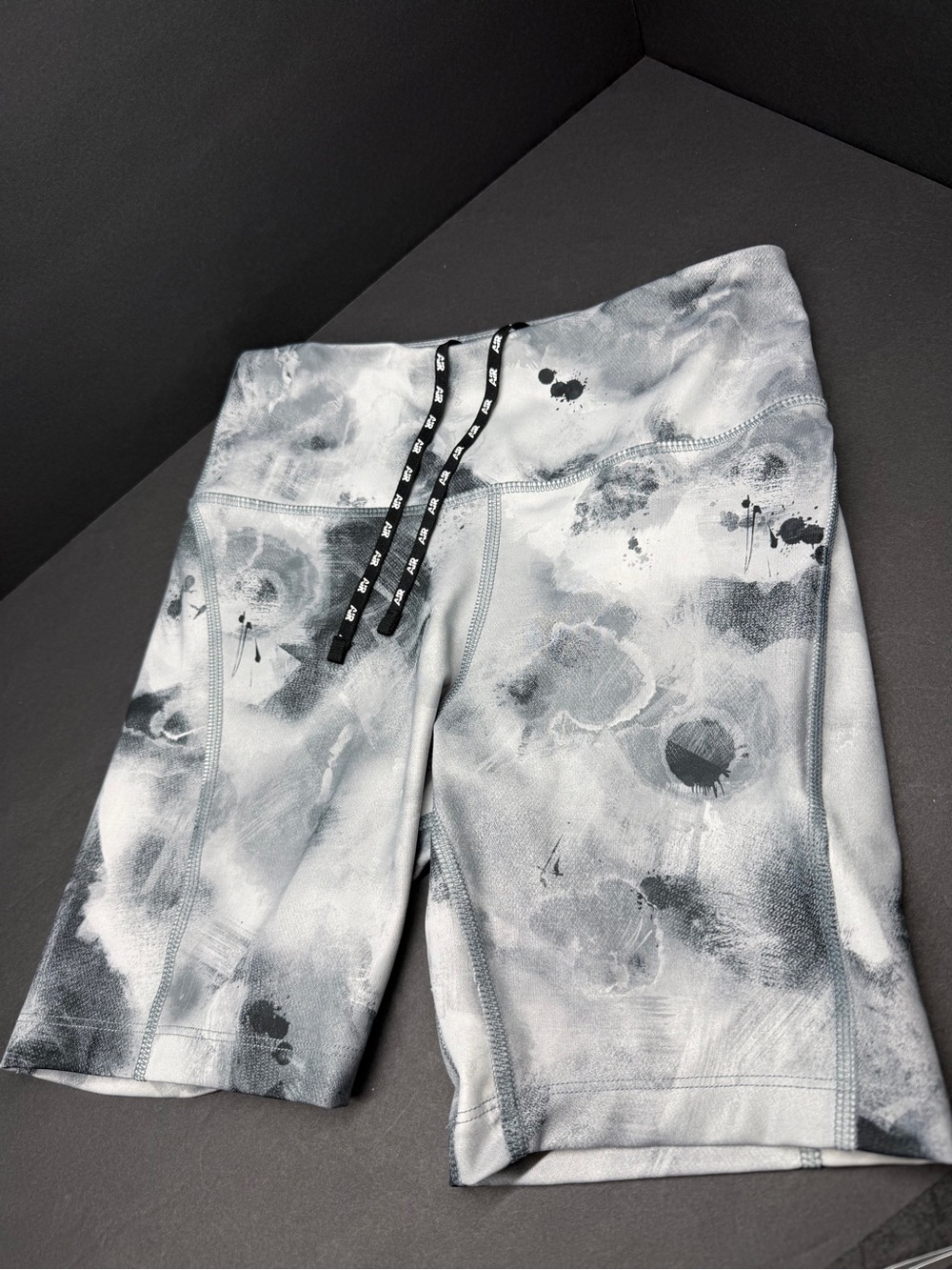 Nike Gray and Black Dri-FIT Active Leggings